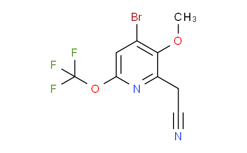 AM187093 | 1804616-33-8 | 4-Bromo-3-methoxy-6-(trifluoromethoxy)pyridine-2-acetonitrile AM187093 | 1804616-33-8 | 4-Bromo-3-methoxy-6-(trifluoromethoxy)pyridine-2-acetonitrile