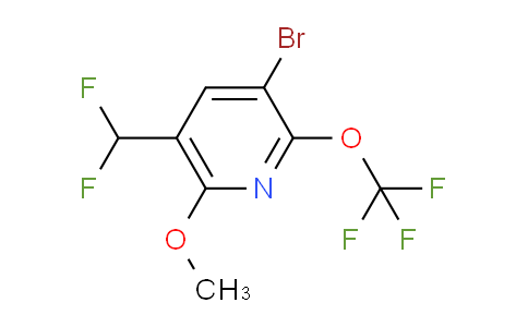 AM187101 | 1803622-13-0 | 3-Bromo-5-(difluoromethyl)-6-methoxy-2-(trifluoromethoxy)pyridine