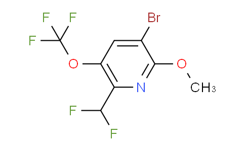 AM187113 | 1803900-83-5 | 3-Bromo-6-(difluoromethyl)-2-methoxy-5-(trifluoromethoxy)pyridine