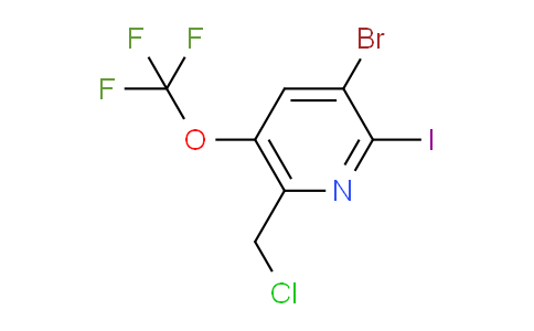AM187118 | 1804648-07-4 | 3-Bromo-6-(chloromethyl)-2-iodo-5-(trifluoromethoxy)pyridine