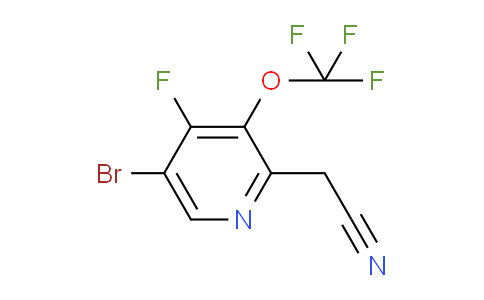 AM187119 | 1803671-92-2 | 5-Bromo-4-fluoro-3-(trifluoromethoxy)pyridine-2-acetonitrile