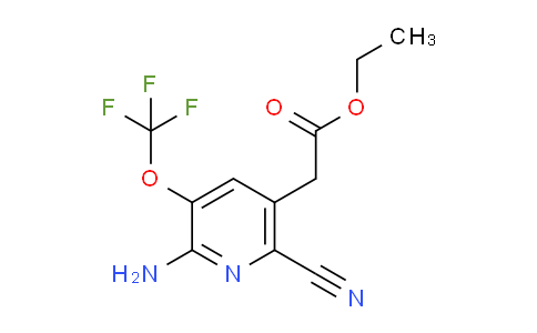 AM18712 | 1804451-58-8 | Ethyl 2-amino-6-cyano-3-(trifluoromethoxy)pyridine-5-acetate