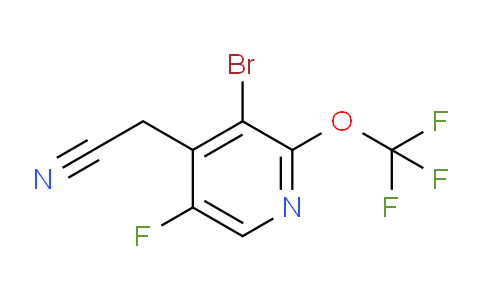AM187121 | 1804649-06-6 | 3-Bromo-5-fluoro-2-(trifluoromethoxy)pyridine-4-acetonitrile