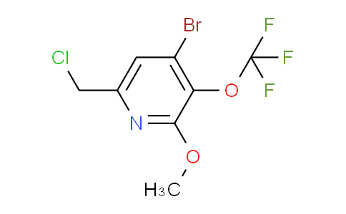 AM187125 | 1803621-56-8 | 4-Bromo-6-(chloromethyl)-2-methoxy-3-(trifluoromethoxy)pyridine