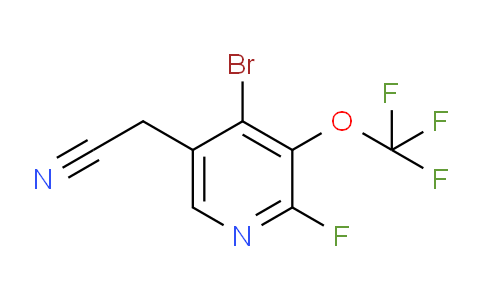 AM187126 | 1803908-89-5 | 4-Bromo-2-fluoro-3-(trifluoromethoxy)pyridine-5-acetonitrile