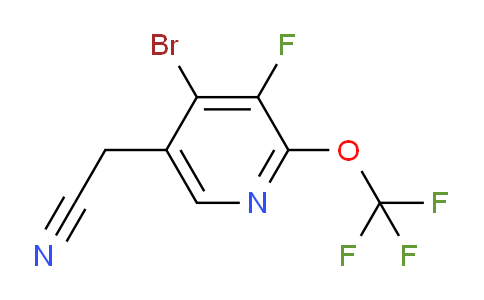AM187130 | 1803672-08-3 | 4-Bromo-3-fluoro-2-(trifluoromethoxy)pyridine-5-acetonitrile