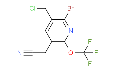 AM187133 | 1806085-81-3 | 2-Bromo-3-(chloromethyl)-6-(trifluoromethoxy)pyridine-5-acetonitrile AM187133 | 1806085-81-3 | 2-Bromo-3-(chloromethyl)-6-(trifluoromethoxy)pyridine-5-acetonitrile