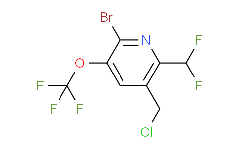 AM187143 | 1806094-92-7 | 2-Bromo-5-(chloromethyl)-6-(difluoromethyl)-3-(trifluoromethoxy)pyridine AM187143 | 1806094-92-7 | 2-Bromo-5-(chloromethyl)-6-(difluoromethyl)-3-(trifluoromethoxy)pyridine