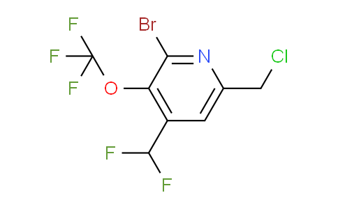 AM187145 | 1806206-27-8 | 2-Bromo-6-(chloromethyl)-4-(difluoromethyl)-3-(trifluoromethoxy)pyridine AM187145 | 1806206-27-8 | 2-Bromo-6-(chloromethyl)-4-(difluoromethyl)-3-(trifluoromethoxy)pyridine