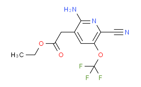 AM18715 | 1804025-70-4 | Ethyl 2-amino-6-cyano-5-(trifluoromethoxy)pyridine-3-acetate