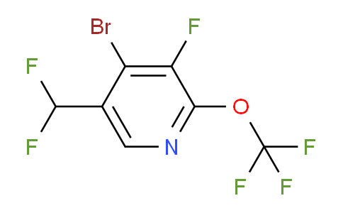 AM187155 | 1803968-14-0 | 4-Bromo-5-(difluoromethyl)-3-fluoro-2-(trifluoromethoxy)pyridine