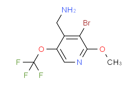 AM187164 | 1804632-49-2 | 4-(Aminomethyl)-3-bromo-2-methoxy-5-(trifluoromethoxy)pyridine AM187164 | 1804632-49-2 | 4-(Aminomethyl)-3-bromo-2-methoxy-5-(trifluoromethoxy)pyridine