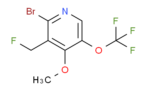AM187165 | 1806092-63-6 | 2-Bromo-3-(fluoromethyl)-4-methoxy-5-(trifluoromethoxy)pyridine AM187165 | 1806092-63-6 | 2-Bromo-3-(fluoromethyl)-4-methoxy-5-(trifluoromethoxy)pyridine