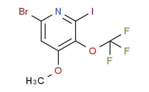 AM187167 | 1804564-73-5 | 6-Bromo-2-iodo-4-methoxy-3-(trifluoromethoxy)pyridine