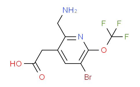 AM187170 | 1806130-21-1 | 2-(Aminomethyl)-5-bromo-6-(trifluoromethoxy)pyridine-3-acetic acid