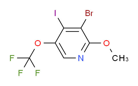 AM187173 | 1806084-53-6 | 3-Bromo-4-iodo-2-methoxy-5-(trifluoromethoxy)pyridine