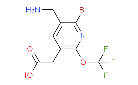 AM187176 | 1803469-96-6 | 3-(Aminomethyl)-2-bromo-6-(trifluoromethoxy)pyridine-5-acetic acid AM187176 | 1803469-96-6 | 3-(Aminomethyl)-2-bromo-6-(trifluoromethoxy)pyridine-5-acetic acid