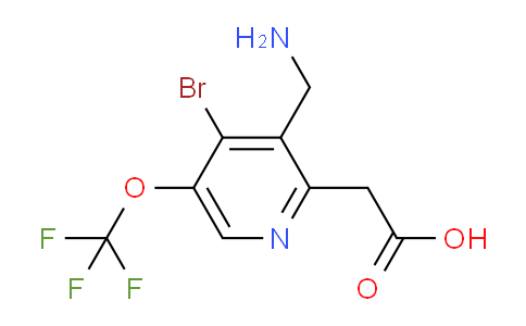 AM187177 | 1804658-75-0 | 3-(Aminomethyl)-4-bromo-5-(trifluoromethoxy)pyridine-2-acetic acid AM187177 | 1804658-75-0 | 3-(Aminomethyl)-4-bromo-5-(trifluoromethoxy)pyridine-2-acetic acid