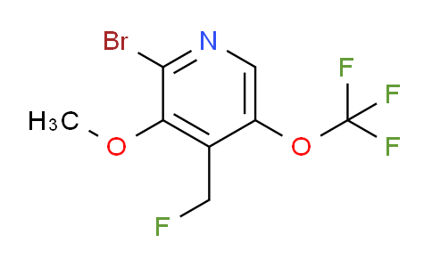 AM187179 | 1804565-96-5 | 2-Bromo-4-(fluoromethyl)-3-methoxy-5-(trifluoromethoxy)pyridine