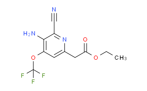 AM18718 | 1804585-74-7 | Ethyl 3-amino-2-cyano-4-(trifluoromethoxy)pyridine-6-acetate