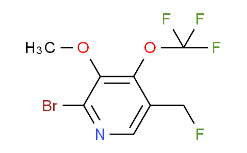AM187181 | 1804395-53-6 | 2-Bromo-5-(fluoromethyl)-3-methoxy-4-(trifluoromethoxy)pyridine