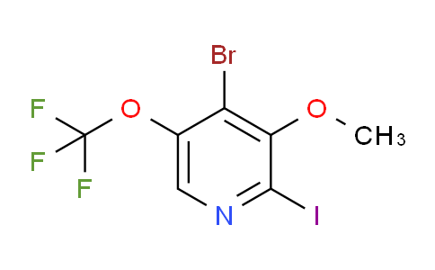AM187182 | 1804631-66-0 | 4-Bromo-2-iodo-3-methoxy-5-(trifluoromethoxy)pyridine