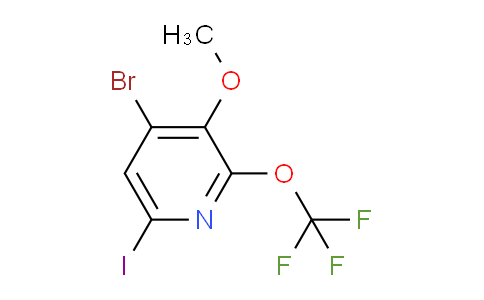 AM187184 | 1804576-73-5 | 4-Bromo-6-iodo-3-methoxy-2-(trifluoromethoxy)pyridine