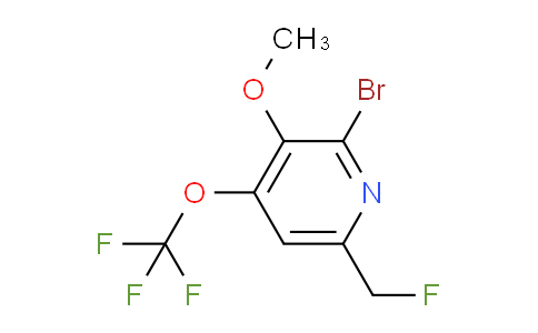 AM187185 | 1803621-62-6 | 2-Bromo-6-(fluoromethyl)-3-methoxy-4-(trifluoromethoxy)pyridine