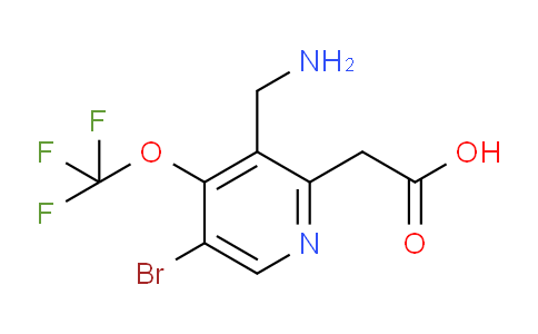 AM187187 | 1803470-09-8 | 3-(Aminomethyl)-5-bromo-4-(trifluoromethoxy)pyridine-2-acetic acid AM187187 | 1803470-09-8 | 3-(Aminomethyl)-5-bromo-4-(trifluoromethoxy)pyridine-2-acetic acid