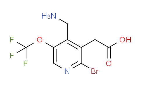AM187189 | 1806196-58-6 | 4-(Aminomethyl)-2-bromo-5-(trifluoromethoxy)pyridine-3-acetic acid AM187189 | 1806196-58-6 | 4-(Aminomethyl)-2-bromo-5-(trifluoromethoxy)pyridine-3-acetic acid