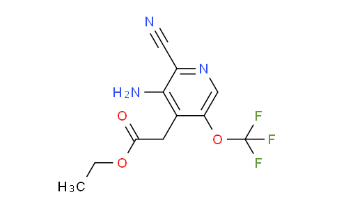 AM18719 | 1804451-64-6 | Ethyl 3-amino-2-cyano-5-(trifluoromethoxy)pyridine-4-acetate