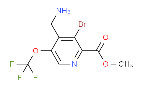 AM187203 | 1803951-52-1 | Methyl 4-(aminomethyl)-3-bromo-5-(trifluoromethoxy)pyridine-2-carboxylate