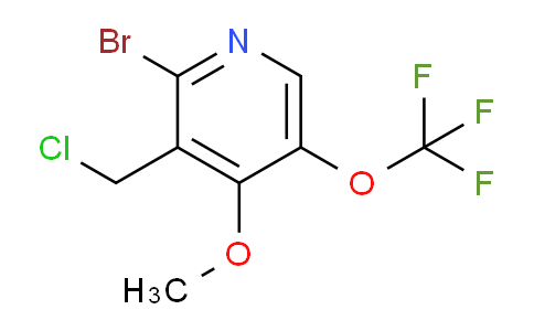 AM187204 | 1803990-26-2 | 2-Bromo-3-(chloromethyl)-4-methoxy-5-(trifluoromethoxy)pyridine