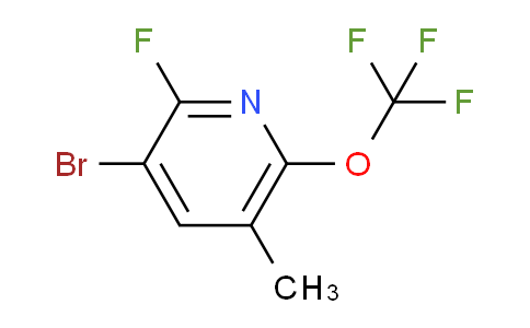 AM187205 | 1806199-97-2 | 3-Bromo-2-fluoro-5-methyl-6-(trifluoromethoxy)pyridine