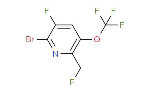 AM187208 | 1803525-39-4 | 2-Bromo-3-fluoro-6-(fluoromethyl)-5-(trifluoromethoxy)pyridine