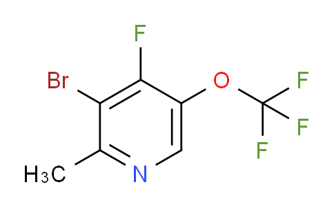 AM187209 | 1806029-88-8 | 3-Bromo-4-fluoro-2-methyl-5-(trifluoromethoxy)pyridine