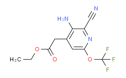 AM18721 | 1803921-99-4 | Ethyl 3-amino-2-cyano-6-(trifluoromethoxy)pyridine-4-acetate