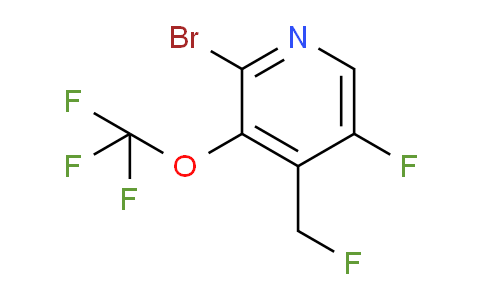 AM187213 | 1804648-59-6 | 2-Bromo-5-fluoro-4-(fluoromethyl)-3-(trifluoromethoxy)pyridine