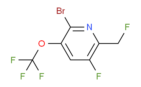 AM187214 | 1804580-70-8 | 2-Bromo-5-fluoro-6-(fluoromethyl)-3-(trifluoromethoxy)pyridine