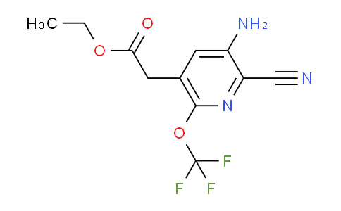 AM18722 | 1806000-55-4 | Ethyl 3-amino-2-cyano-6-(trifluoromethoxy)pyridine-5-acetate