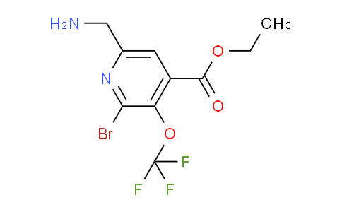 AM187226 | 1804397-64-5 | Ethyl 6-(aminomethyl)-2-bromo-3-(trifluoromethoxy)pyridine-4-carboxylate