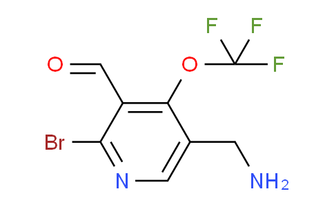 AM187229 | 1803577-25-4 | 5-(Aminomethyl)-2-bromo-4-(trifluoromethoxy)pyridine-3-carboxaldehyde