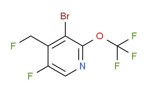 AM187230 | 1803671-29-5 | 3-Bromo-5-fluoro-4-(fluoromethyl)-2-(trifluoromethoxy)pyridine