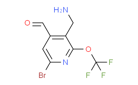 AM187232 | 1804570-68-0 | 3-(Aminomethyl)-6-bromo-2-(trifluoromethoxy)pyridine-4-carboxaldehyde