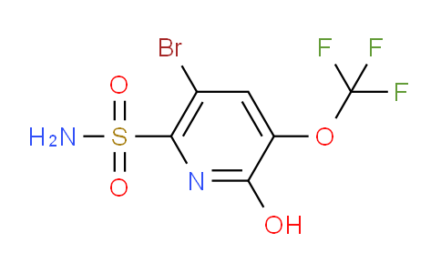 AM187234 | 1804631-34-2 | 5-Bromo-2-hydroxy-3-(trifluoromethoxy)pyridine-6-sulfonamide