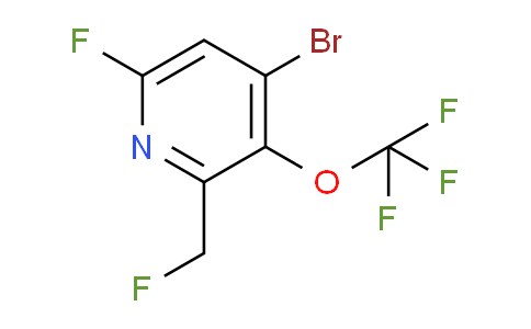 AM187235 | 1803525-52-1 | 4-Bromo-6-fluoro-2-(fluoromethyl)-3-(trifluoromethoxy)pyridine