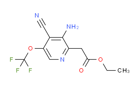 AM18725 | 1804585-82-7 | Ethyl 3-amino-4-cyano-5-(trifluoromethoxy)pyridine-2-acetate