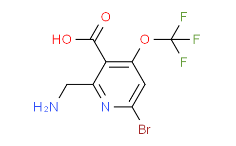 AM187250 | 1806204-09-0 | 2-(Aminomethyl)-6-bromo-4-(trifluoromethoxy)pyridine-3-carboxylic acid