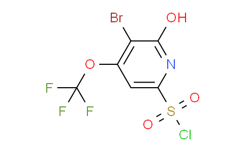 AM187253 | 1804606-61-8 | 3-Bromo-2-hydroxy-4-(trifluoromethoxy)pyridine-6-sulfonyl chloride