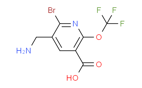 AM187255 | 1806081-73-1 | 3-(Aminomethyl)-2-bromo-6-(trifluoromethoxy)pyridine-5-carboxylic acid